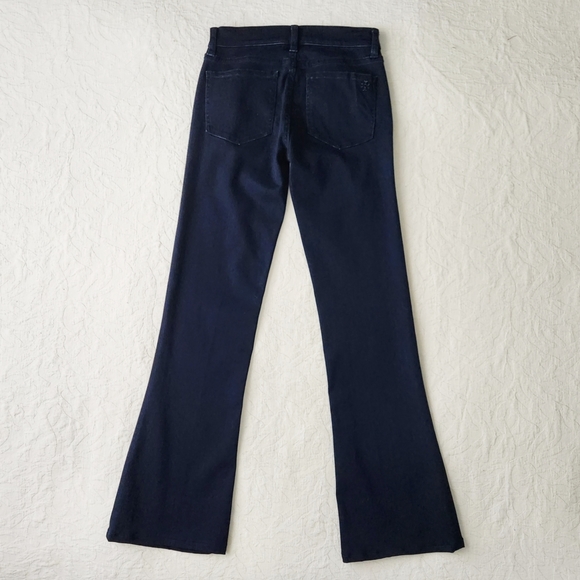 Tory Burch Dark Blue Stretch Bootcut Jeans, Excellent Condition, Size 26 - Picture 14 of 16